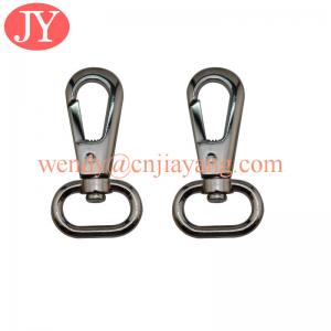 China jiayang nickle free and lead free plating bag accessory metal swivel snap hook on sale