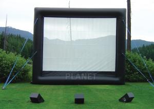  Safety Inflatable Movie Screen Rental  / Inflatable TV Screen Reinforced Oxford Cloth Manufactures