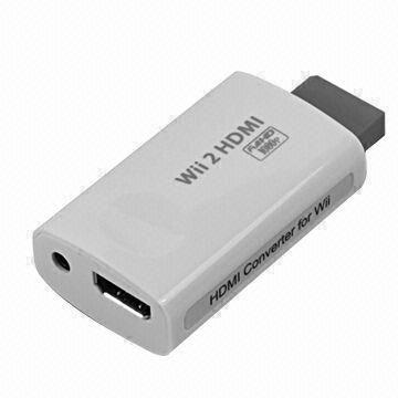  HDMI Converter/Adapter for Wii, with Mini and Cool Design Manufactures