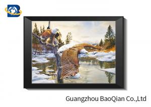  Wolves 3D Lenticular Printing Picture For Gift , Home Decoration Manufactures
