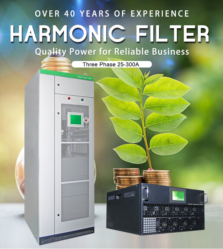  Copper Active Harmonic Filter / Active Power Filter ISO 9001 Passed Manufactures