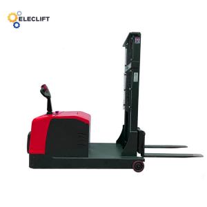 China PLC Control Warehouse Reach Truck Battery Powered Pallet Truck on sale