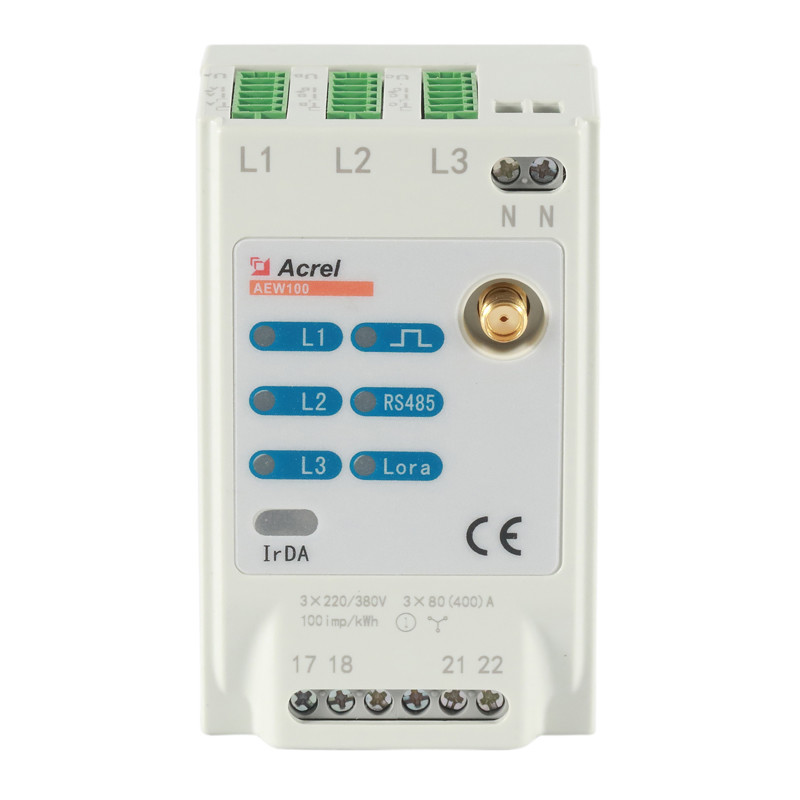  Accuracy Class 1 Active KWh 3 Phase Wireless Energy Meter AEW100 Manufactures