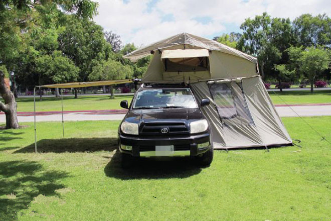  Large Capacity Off Road Roof Top Tent With 420D Oxford Flysheet Fabric Manufactures