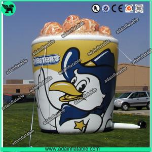  Oxford Cloth Outdoor Giant Inflatable Cup Model With Print For Chicken Promotional Manufactures