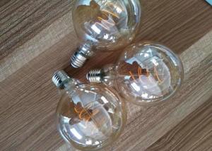  G125 8w Led Filament Bulb Triac Dimmable 100lm / W Avoiding Short Circuit Manufactures