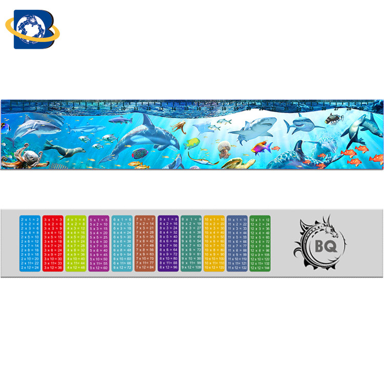  Straight 3D Lenticular Ruler For Promotional Gift Stationery Custom Shape Manufactures