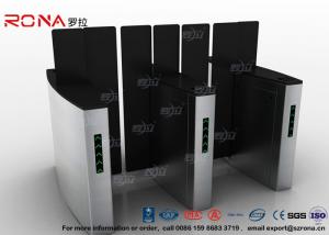  Access Control Turnstile Security Gates Tempered Glass Sliding Material Manufactures