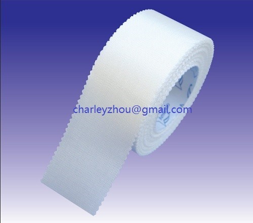  Silk surgical tapes 4"x10yds China factory www.hanmedic.com charleyzhou@gmail.com Manufactures