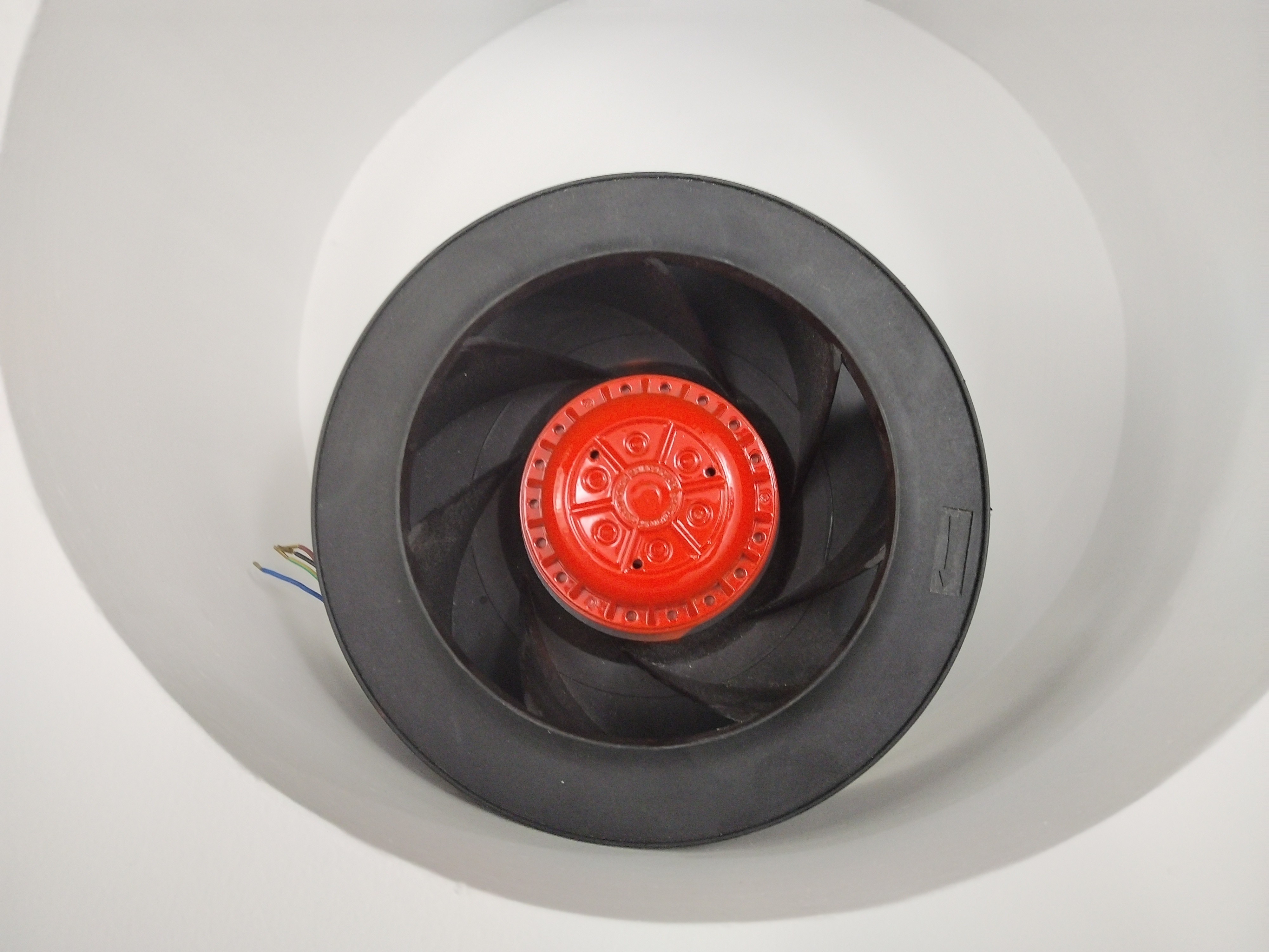  2710 Rpm Centrifugal Fan Backward Curved IP54 With Short Inlet Ring Manufactures