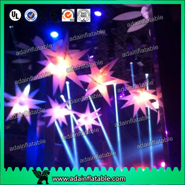  Illuminating Stage Decoration Inflatable Star/Club Stage Hanging Inflatable Star Manufactures