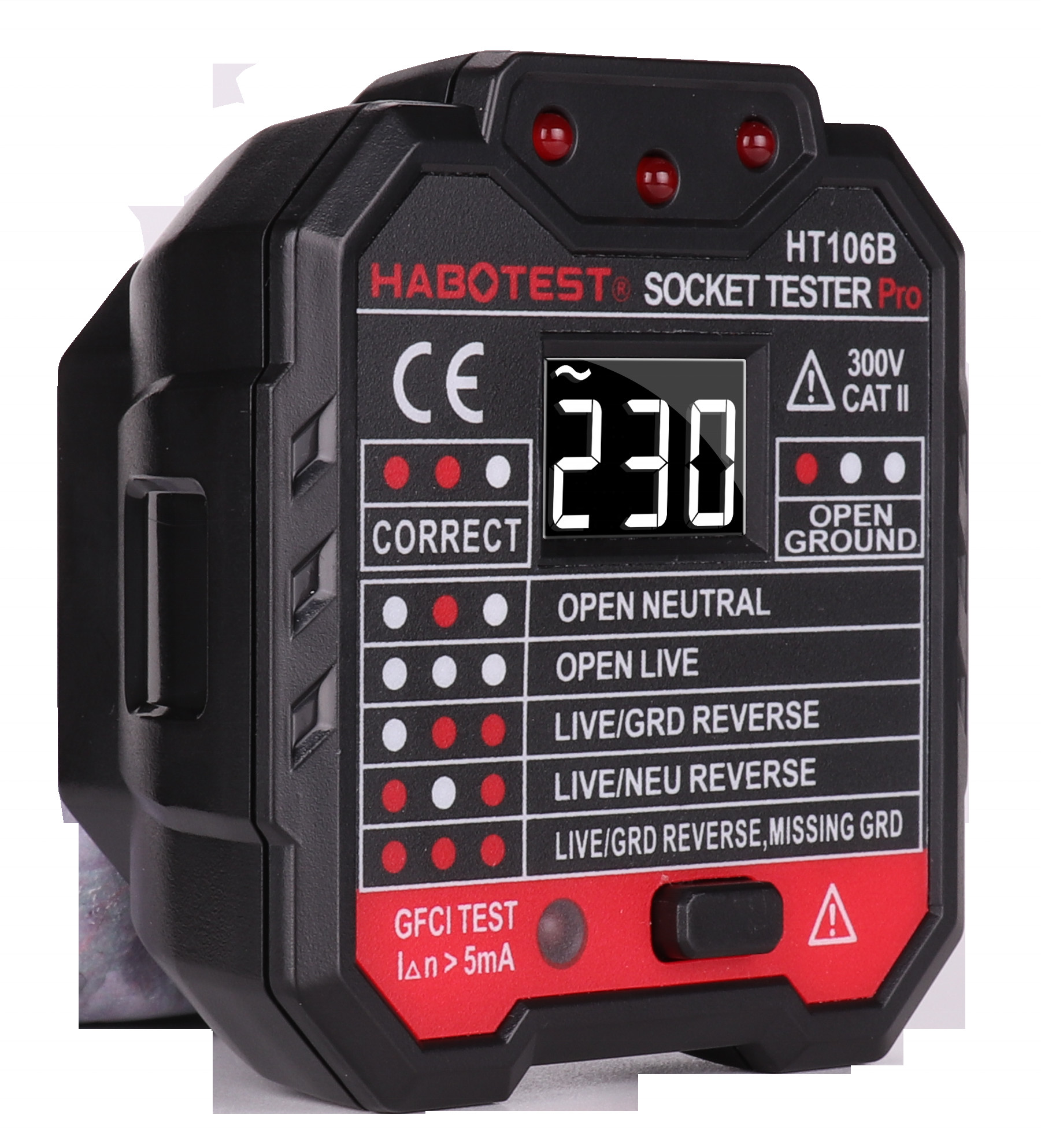 Buy cheap HT106B Socket Plug Tester For Voltlage Measurement from wholesalers