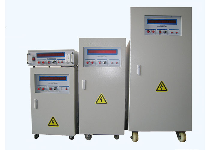  50HZ / 60HZ / 400HZ Variable Voltage / Frequency Converter 30KVA Manufactures