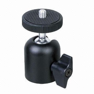  Metal ball head for camera tripod, with 3kg loading capacity, used for SLR Manufactures