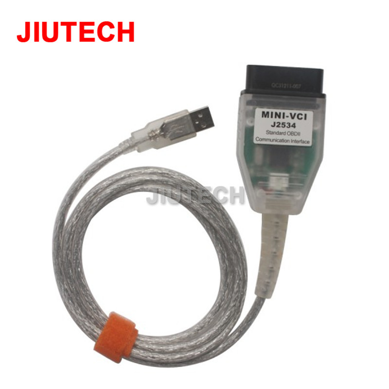 China MINI VCI for TOYOTA V12.10.019 Single Cable Support Toyota TIS OEM Diagnostic Software on sale