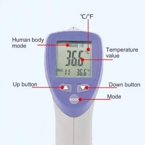 Handheld Non Contact Medical Infrared Thermometer For Hospital / Subway Station Manufactures