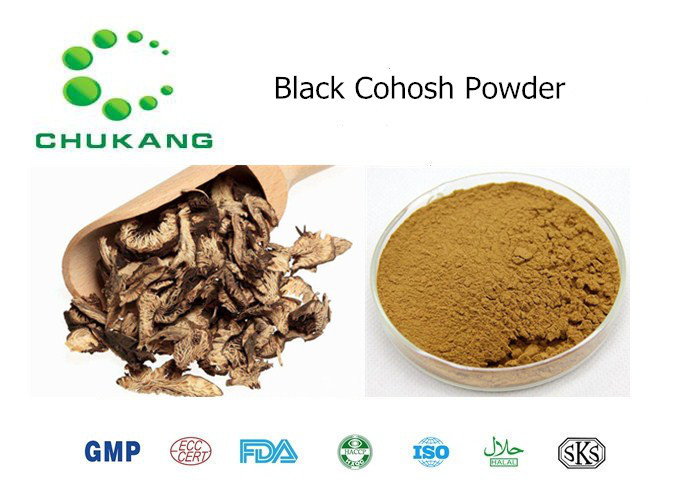 China Black Cohosh Powdered Herbal Extracts Cimicifuga Foetida L Natural Herb Powder on sale