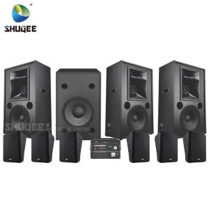  Small 4D Cinema Equipment / Standard Home Theater Sound 50 Seats Cinema Audio System Manufactures