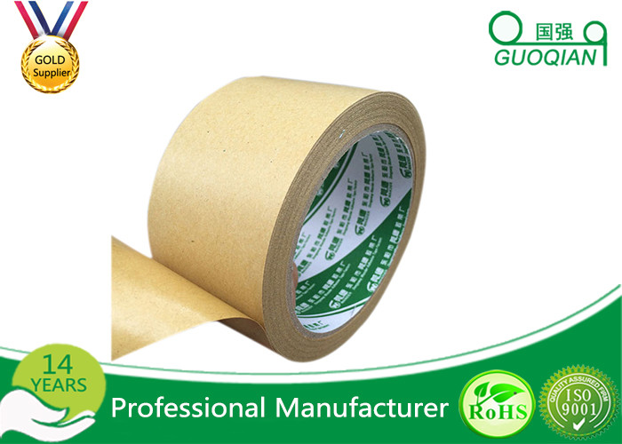 China Durable Reinforced Gummed Kraft Paper Tape , Plastic Film Tape 0.14mm Thickness on sale