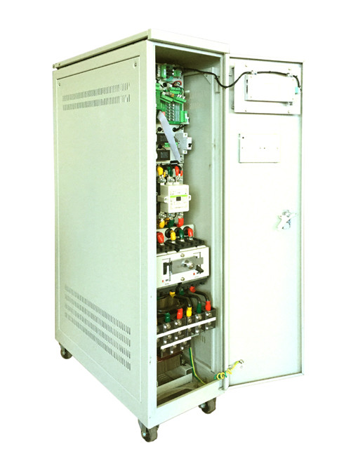  50KVA High Power Voltage Regulator IP20 Industrial Class Fpr Over Current Protector Manufactures