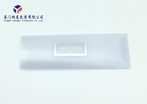  Rigid Matte PVC Small Clear Plastic Packaging Boxes Offset Printing For Nail Care Manufactures
