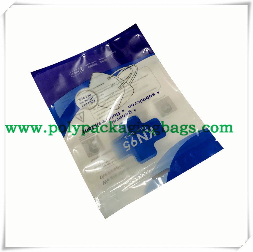 China Recyclable Euro Hole 0.2mm Custom Plastic Zip Bags on sale