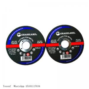 Aluminium Oxide Abrasive Inox Grinding Discs 46 Grit For Rust Removal Manufactures