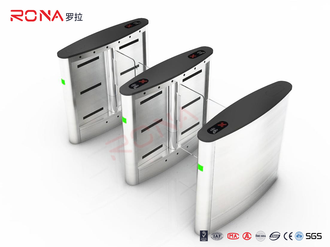 Buy cheap Durable Pedestrian Management Fast Lane Turnstile Automated Systems Long from wholesalers