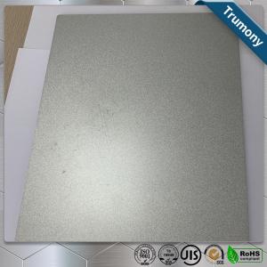  Silver Scrub Aluminum Flat Plate For Decoration Fireproof Building Thickness 1.8mm-10mm Manufactures