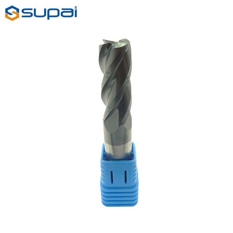  High Precision Square End Mill 4 Flute Metal Cutting Tool Diameter 1-20mm Manufactures