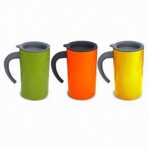  Small steel mug, various bright colors available Manufactures