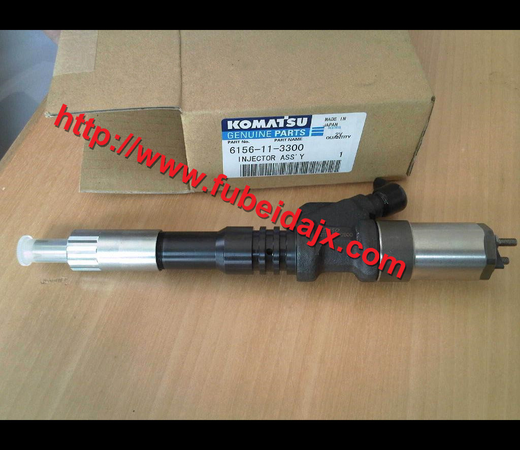  komatsu genuine 6156-11-3300 PC400-7 INJECTOR made in Japan in stock Manufactures