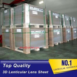  HOT SALE  cheap 3D Lenticular material factory 25 lpi 4.1mm thickness lenticular for uv flatbed printer and inkjet print Manufactures