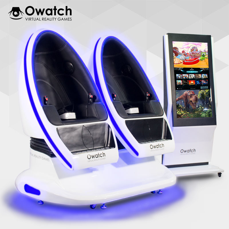  Owatch-Varied Special Effects Double Seats VR DPVR E3 (2K) Glasses VR Cinema Amusement Equipment 9D VR Chair Manufactures