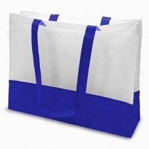 Nonwoven Shopping Bag with 2.5 x 58cm Handles, Measuring 38 x 29 x 10cm Manufactures
