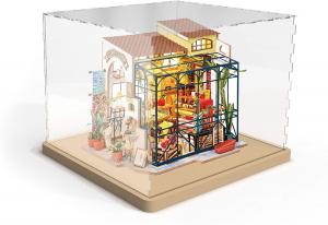  ROHS Certified Removable Acrylic Dust Cover 1-18mm For DIY Miniature Dollhouse Manufactures