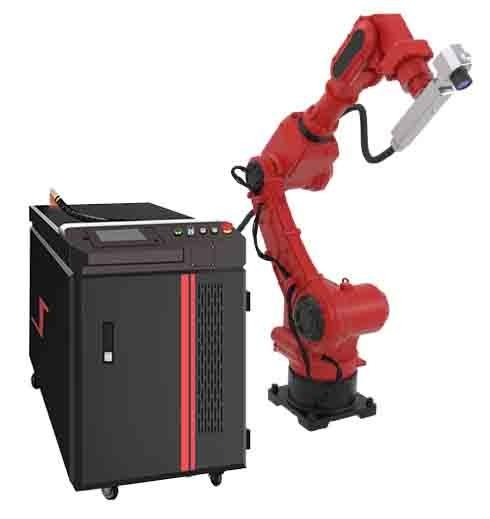 Reprogrammable Robotic 1000W 1064nm Fiber Laser Welder