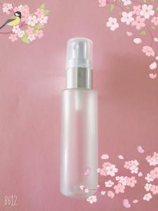 China OEM ODM PET Plastic Cosmetic Bottles With Screw Cap Flip Top Cap Sprayer Type on sale