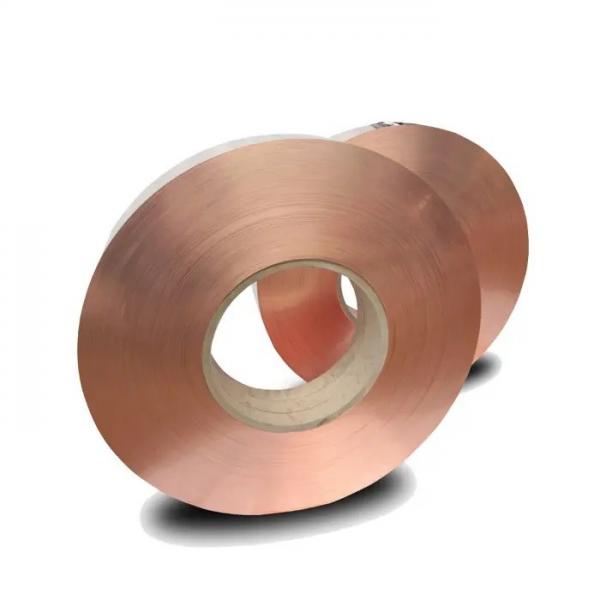 Quality High Conductivity C1100 Copper Tape 0.1mm - 0.5mm X 20  -250mm  Strip for sale