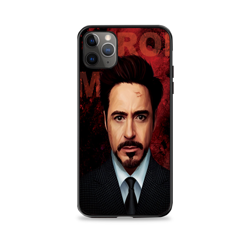  Iron Man 3D Lenticular Flip Iphone , Huawei Phone Case Offset Printing Manufactures