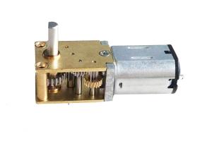 China Worm reducer Gearbox N20 Dc Gear Motor 3v 6v 12v right-angle reducer motor on sale