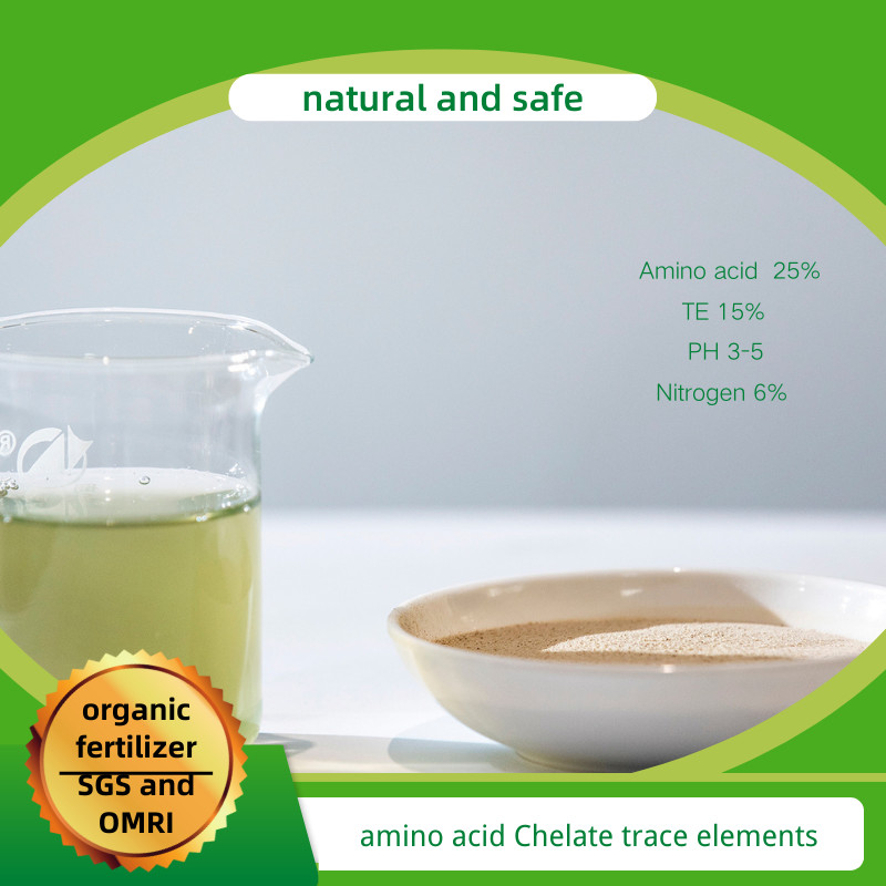  Amino Acid Chelate Micro Elements 15% For Severe Elements Deficiency Supplement Manufactures