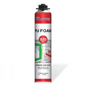  Leather PU White Polyurethane Expanding Foam Adhesive For Fixing Bonding Manufactures