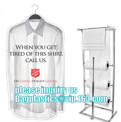  DRY CLEANING GARMENT BAG COVER, SANITARY LAUNDRY BAG, HOTEL, LAUNDRY STORE, CLEANING SUPPLIES,HANGER Manufactures