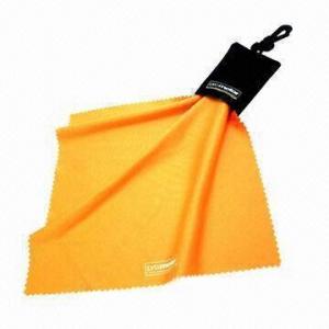  Microfiber Cleaning Cloth with Velvet Pouch 210gsm Manufactures