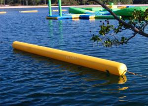  Triathlon Water Games Used Floating Long Tube Inflatable Cylinder Training Buoy For Water Park Racing Marks Manufactures
