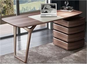  American Dark Walnut Wood Furniture Nordic design of Writing Desk Reading table in Home Study room Office Furniture Manufactures