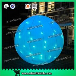  Factory Directly Supply 2m LED Lighting Inflatable Ball For Event Party Decoration Manufactures