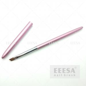  Pink Metal Handle Synthetic Gel Brush Rust Resistant  No Deformation Manufactures