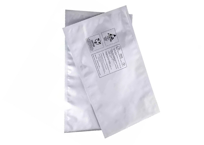 Metallic Open Top Sealable Aluminum Foil Bags Vacuum Heat Seal Pouches